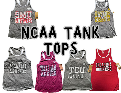 Ncaa tank tops xl - l,