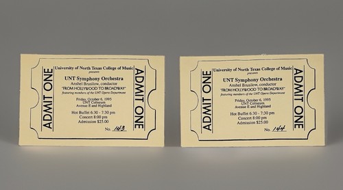 1995 unt symphony - 1995, orchestra