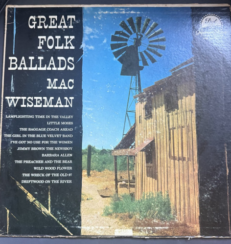 Mac wiseman great - mac,