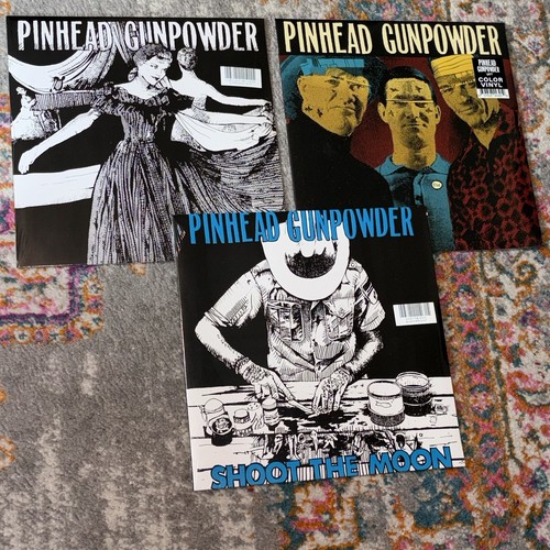 Vinyl lot pinhead gunpowder - vinyl,